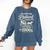 Please Be Patient With Me I'm From The 1900s Retro Premium Tri-Blend Comfort Colors Sweatshirt Blue Jean