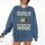 Please Be Patient With Me I'm From The 1900s Television Set Premium Comfort Colors Sweatshirt Blue Jean