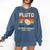 Pluto Never Forget Space Nostalgia Astronomy Humor Comfort Colors Sweatshirt Blue Jean
