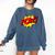 POW -Adults Kids Comic Book Cartoon Pop Art Novelty Sarcastic Comfort Colors Sweatshirt Blue Jean POW -Adults Kids Comic Book Cartoon Pop Art Novelty Sarcastic Comfort Colors Sweatshirt Blue Jean
