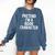 Pretend I'm A Book Character Costumes For Kids Halloween Comfort Colors Sweatshirt Blue Jean