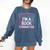 Pretend I'm A Book Character Reader Fan Cosplay Comfort Colors Sweatshirt Blue Jean