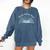 Prose Before Bros Book Lover Literary Reading Comfort Colors Sweatshirt Blue Jean