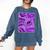 Purple Comic Book Purple Color Graphic Comfort Colors Sweatshirt Blue Jean