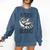 Racoon Reading Spicy Smutty Book Booktok I Read Trashy Books Comfort Colors Sweatshirt Blue Jean