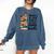 There Is No Such Thing As Too Many Books Book Lover Comfort Colors Sweatshirt Blue Jean