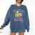 There Is No Such Thing As Too Many Books Reading Bookworm Comfort Colors Sweatshirt Blue Jean