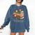 There Is No Such Thing As Too Many Books Reading Comfort Colors Sweatshirt Blue Jean