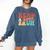 Read A Book Bruh Read Reading Librarian Boys Teen Kids Comfort Colors Sweatshirt Blue Jean