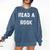 Read A Book Expand Your Mind Comfort Colors Sweatshirt Blue Jean