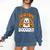 Read More Books Booooks Ghost Pumpkin Cute Teacher Halloween Comfort Colors Sweatshirt Blue Jean