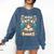 Read More Books Camping Outdoors Travel Campfire Smores Comfort Colors Sweatshirt Blue Jean