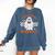 Read More Books Cute Ghost Reading Book Teacher Halloween Comfort Colors Sweatshirt Blue Jean