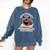 Read Books And Dismantle Systems Of Oppression Comfort Colors Sweatshirt Blue Jean