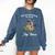 Read Books Be Kind Stay Weird Comfort Colors Sweatshirt Blue Jean