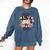 Read Books Be Kind Stay Weird Dragon Comfort Colors Sweatshirt Blue Jean
