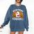 Read More Books Teacher Halloween Men Women Comfort Colors Sweatshirt Blue Jean