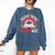 Read Your Heart Out Book Lover Fun Reading Time Comfort Colors Sweatshirt Blue Jean