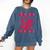 Read Your Heart Out Valentines Day Book Lover Bookish Teach Comfort Colors Sweatshirt Blue Jean