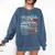 Read My Shirt Day For Kids Boy Girls i Will Read Book Comfort Colors Sweatshirt Blue Jean