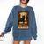 The Reader Cat Book Reading Halloween Tarot Card Comfort Colors Sweatshirt Blue Jean The Reader Cat Book Reading Halloween Tarot Card Comfort Colors Sweatshirt Blue Jean