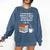 Reading 6-7 Six Seven Meme English Teacher Book Lover Comfort Colors Sweatshirt Blue Jean