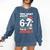 Reading 67 Meme English Teacher Christmas Book Lover Comfort Colors Sweatshirt Blue Jean