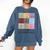In My Reading Era Bookish Book Lover Book Reader Comfort Colors Sweatshirt Blue Jean
