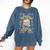 Reading Fiction Always A Good Time Book Reading Bookworm Comfort Colors Sweatshirt Blue Jean