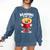 Reading Is My Jam I Love To Read Books Comfort Colors Sweatshirt Blue Jean