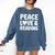 Reading I Love Books And Reading Comfort Colors Sweatshirt Blue Jean