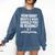 Reading Meme 6 To 7 Nights a Week Book Appreciation Comfort Colors Sweatshirt Blue Jean