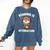 Reading Is Otterly Fun Otter Bookworm Book Lover Librarian Comfort Colors Sweatshirt Blue Jean