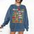 Reading Shirt There Is No Such Thing As Too Many Books Comfort Colors Sweatshirt Blue Jean