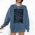 Reading Between The Timelines Time Travel Books Comfort Colors Sweatshirt Blue Jean