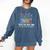 There's No Such Thing As Too Many Books Bookworm Libraries Comfort Colors Sweatshirt Blue Jean