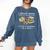 I Rescue Book Trapped In The Bookstore I'm Not A Hoarder Premium Tri-Blend Comfort Colors Sweatshirt Blue Jean