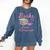 Retro Books Are My Love Language Valentine Book Lovers Comfort Colors Sweatshirt Blue Jean Retro Books Are My Love Language Valentine Book Lovers Comfort Colors Sweatshirt Blue Jean