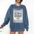 Retro Computer Dialog Box 90s Desktop Interface Nostalgia Comfort Colors Sweatshirt Blue Jean