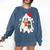 Retro Ghost Reading Book With Cat Bookish Club Christmas Men Women Kids Comfort Colors Sweatshirt Blue Jean Retro Ghost Reading Book With Cat Bookish Club Christmas Men Women Kids Comfort Colors Sweatshirt Blue Jean