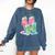 Retro Soft Drinks 80s 90s Nostalgia Cute Anime Aesthetic Tee Comfort Colors Sweatshirt Blue Jean