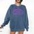 Romantasy Book Reader Aesthetic With Fantasy Feels Comfort Colors Sweatshirt Blue Jean