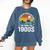 Saying Please Be Patient With Me I'm From The 1900s Comfort Colors Sweatshirt Blue Jean