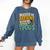 Saying Please Be Patient With Me I'm From The 1900s Premium Tri-Blend Comfort Colors Sweatshirt Blue Jean