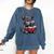 Scottish Terrier Reading a Book Dog Comfort Colors Sweatshirt Blue Jean