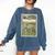 The Secret Garden Book Comfort Colors Sweatshirt Blue Jean