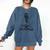 Sexy STFUATTDLAGG Hot Woman Reading Spicy Good Book Love Comfort Colors Sweatshirt Blue Jean