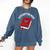 Sexy STFUATTDLAGG Yes Sir Reading Spicy Good Book Love Heart Comfort Colors Sweatshirt Blue Jean