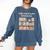 The Shelf Life Chose Me Bookstore Reading Lover Graphic Comfort Colors Sweatshirt Blue Jean