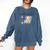She's Got A Book For Every Situation Comfort Colors Sweatshirt Blue Jean